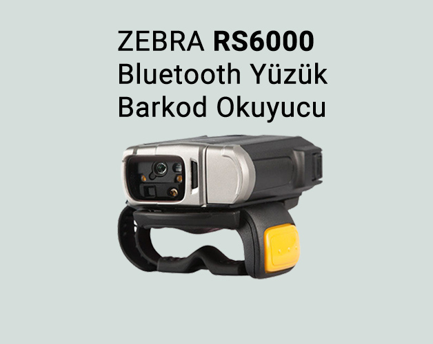 Zebra RS6000 Yüzük Barkod Okuyucu